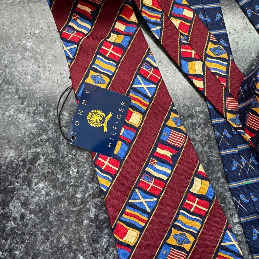 Vintage‎ Tommy Hilfiger Men's Silk Tie